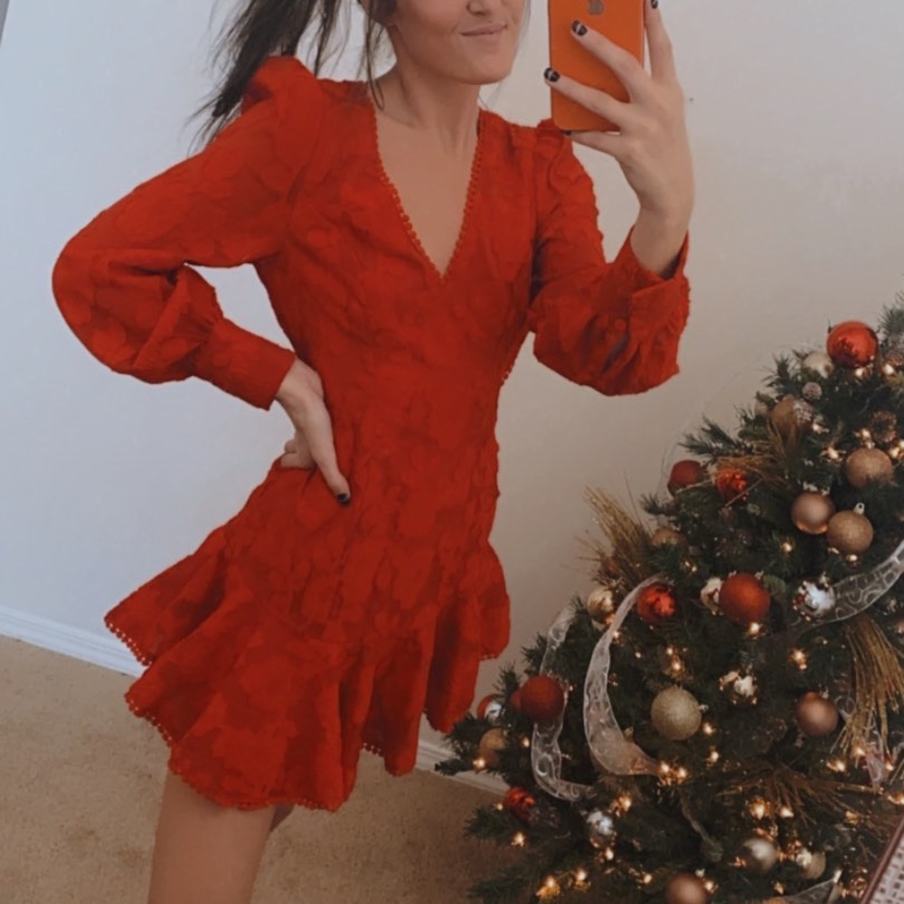 Red Lace Dress
